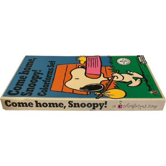 Come Home Snoopy Colorforms Set 1972 Reproduction Peanuts Charles Schultz - Picture 11 of 11